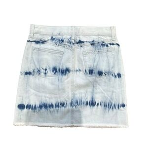 Old Navy Blue and White Mini Skirt